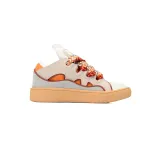 Lanvin Curb Sneaker White Gray Powder 