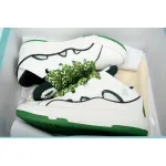Lanvin Curb Sneaker White Green