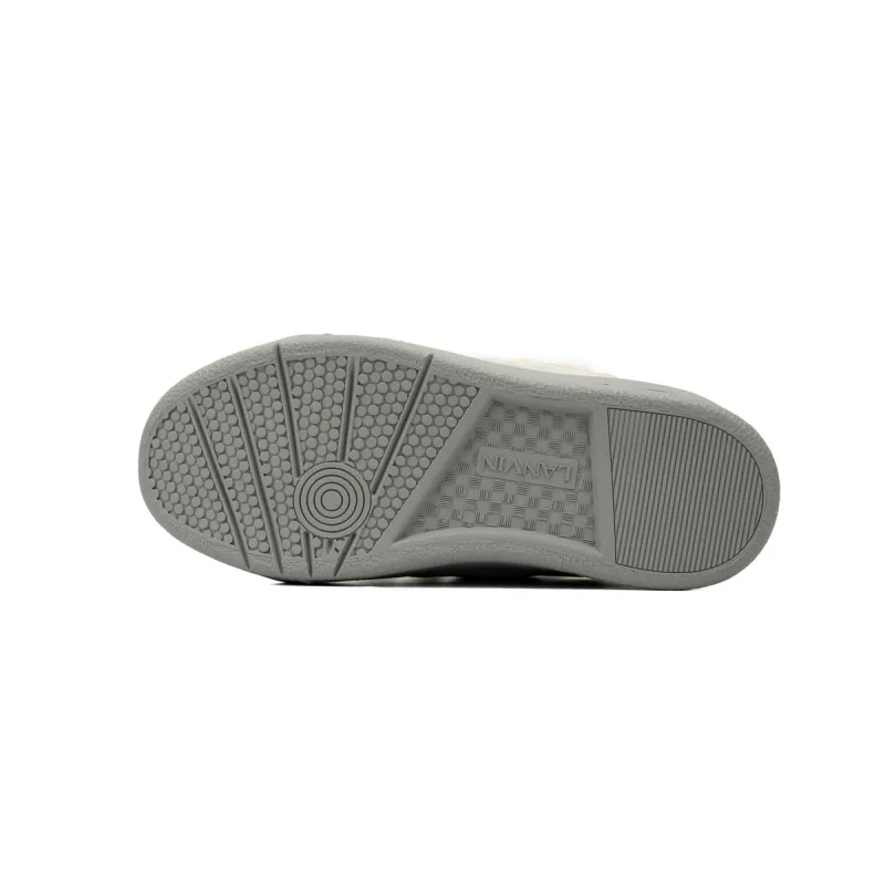 Lanvin Curb Sneaker White Ladies Pink 