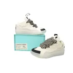 Lanvin Leather Curb Sneaker White FMSKRK11TRFFH2200