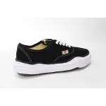 Maison Mihara Yasuhiro Baker OG Sole Canvas Low Black A02FW704