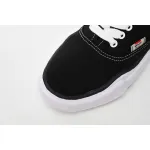 Maison Mihara Yasuhiro Baker OG Sole Canvas Low Black A02FW704