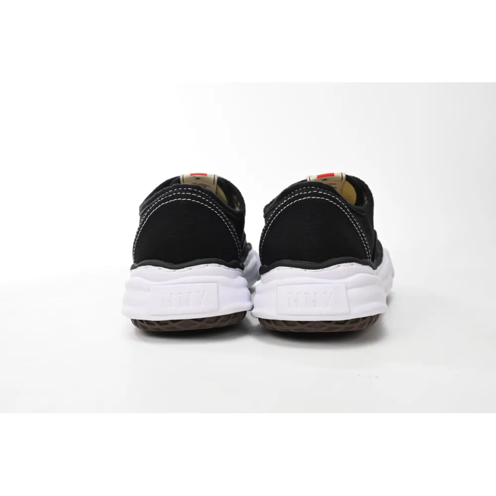 Maison Mihara Yasuhiro Baker OG Sole Canvas Low Black A02FW704