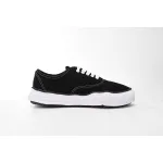 Maison Mihara Yasuhiro Baker OG Sole Canvas Low Black A02FW704