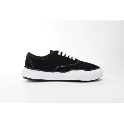 Maison Mihara Yasuhiro Baker OG Sole Canvas Low Black A02FW704 02