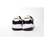 Maison Mihara Yasuhiro Blakey OG Sole Canvas Low Black No Logo A06FW704