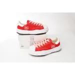 Maison Mihara Yasuhiro Blakey OG Sole Canvas Low Red A08FW735
