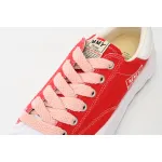 Maison Mihara Yasuhiro Blakey OG Sole Canvas Low Red A08FW735