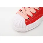 Maison Mihara Yasuhiro Blakey OG Sole Canvas Low Red A08FW735