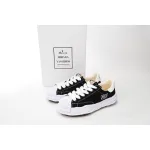 Maison Mihara Yasuhiro Blakey OG Sole Embossed Leather Low Black A11FW717-BLK