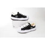 Maison Mihara Yasuhiro Blakey OG Sole Embossed Leather Low Black A11FW717-BLK