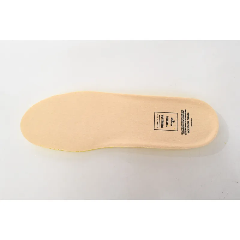 Maison Mihara Yasuhiro Blakey OG Sole Embossed Leather Low Black A11FW717-BLK