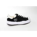 Maison Mihara Yasuhiro Blakey OG Sole Embossed Leather Low Black A11FW717-BLK