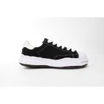 Maison Mihara Yasuhiro Blakey OG Sole Embossed Leather Low Black A11FW717-BLK