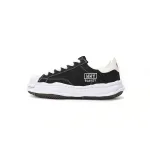 Maison Mihara Yasuhiro Blakey OG Sole Embossed Leather Low Black A11FW717-BLK