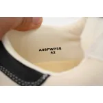 Maison Mihara Yasuhiro Blakey OG Sole Embossed Leather Low White A11FW717-WHT