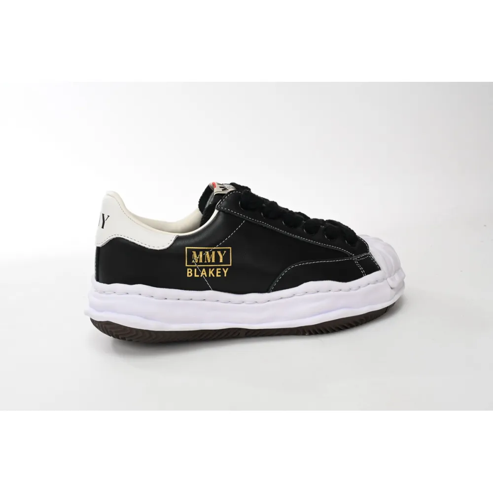 Maison Mihara Yasuhiro Blakey OG Sole Leather Low Black A06FW702