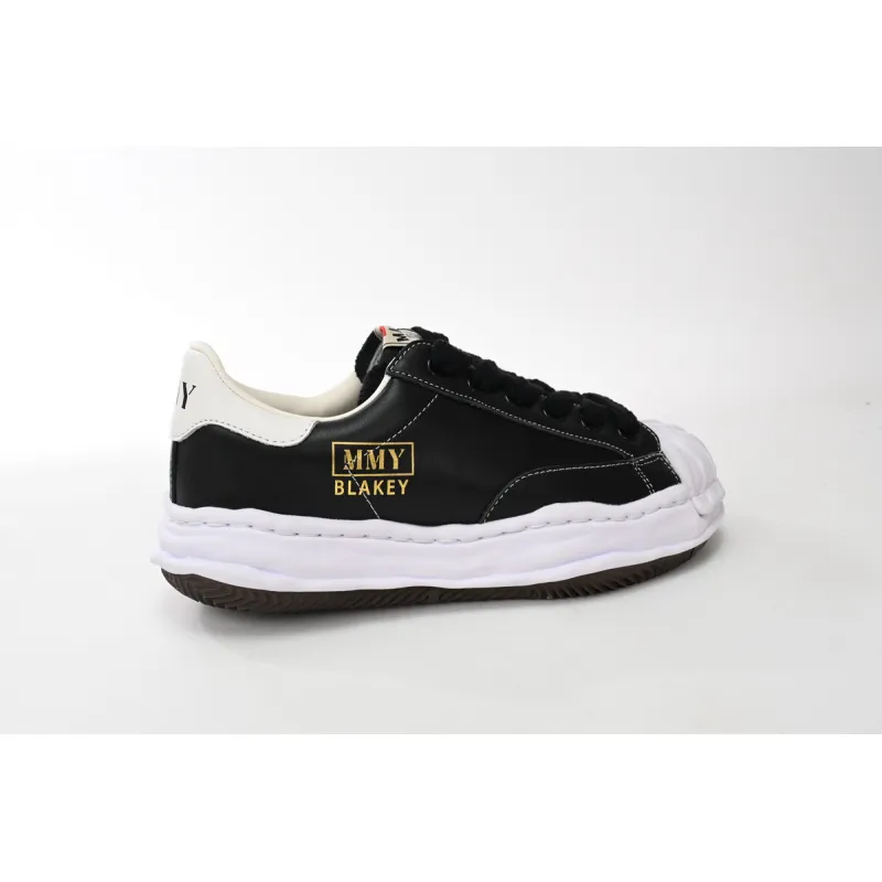 Maison Mihara Yasuhiro Blakey OG Sole Leather Low Black A06FW702