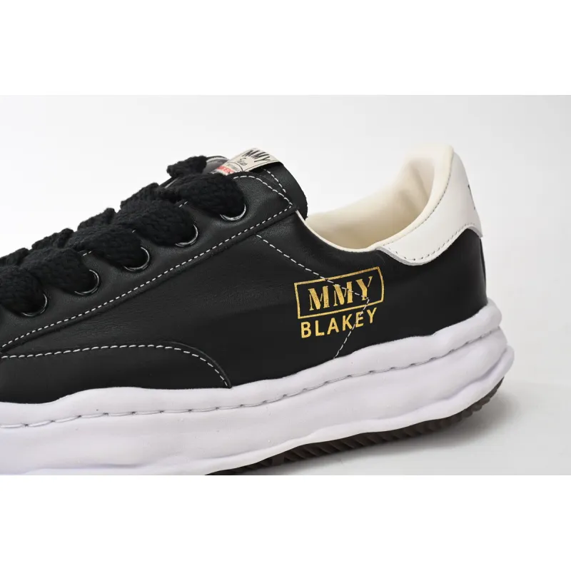 Maison Mihara Yasuhiro Blakey OG Sole Leather Low Black A06FW702