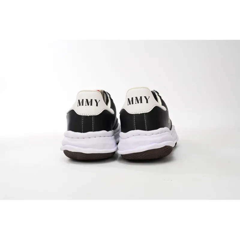 Maison Mihara Yasuhiro Blakey OG Sole Leather Low Black A06FW702