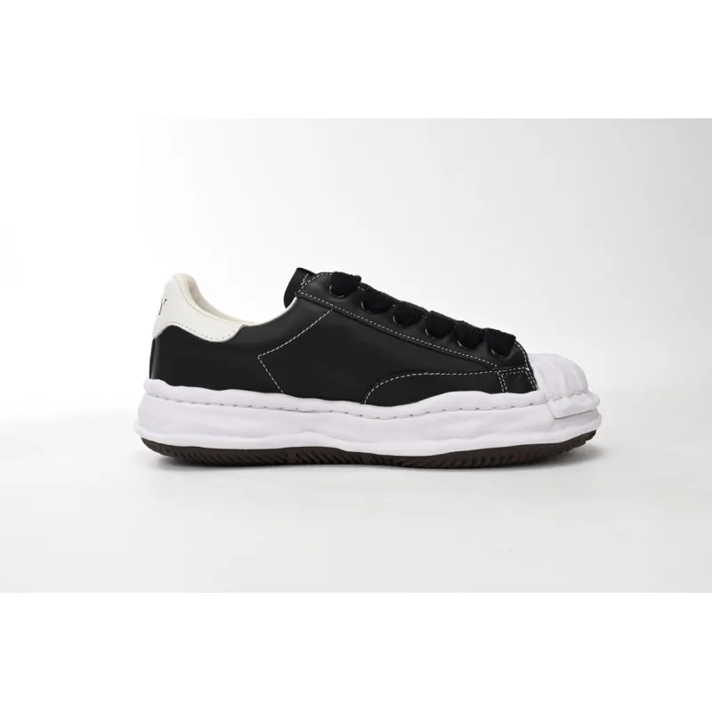 Maison Mihara Yasuhiro Blakey OG Sole Leather Low Black A06FW702