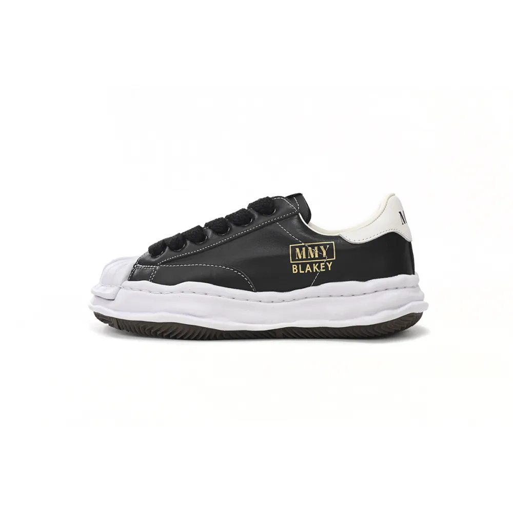 Maison Mihara Yasuhiro Blakey OG Sole Leather Low Black A06FW702