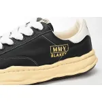 Maison Mihara Yasuhiro Blakey OG Sole Leather Low Black White A06FW702