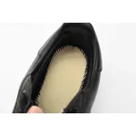 Maison Mihara Yasuhiro Blakey OG Sole Leather Low Black A06FW702-BLK