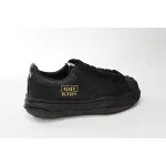 Maison Mihara Yasuhiro Blakey OG Sole Leather Low Black A06FW702-BLK