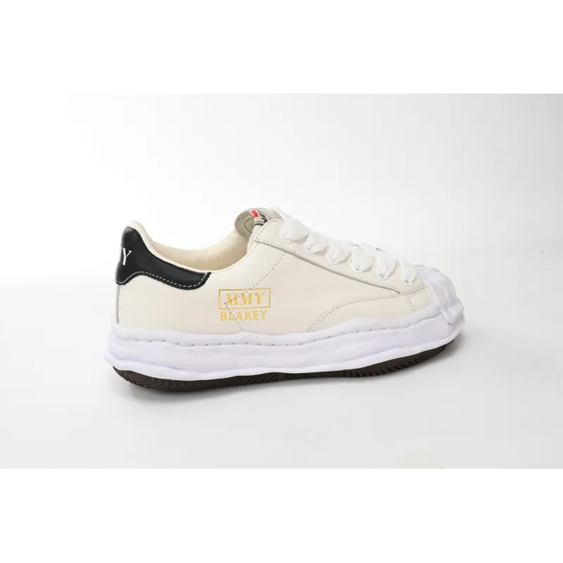 Maison Mihara Yasuhiro Blakey OG Sole Leather Low White A06FW702
