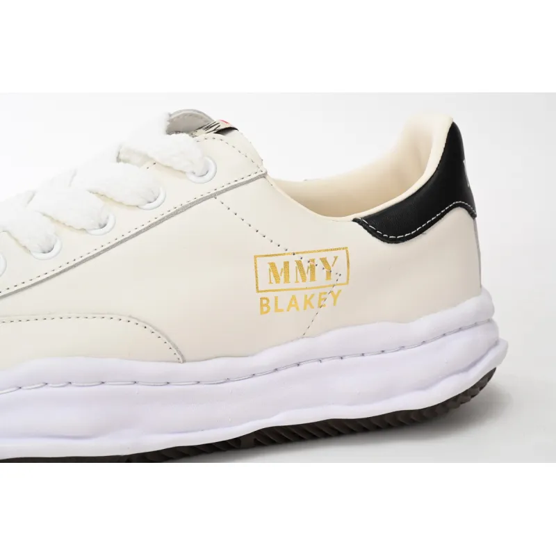 Maison Mihara Yasuhiro Blakey OG Sole Leather Low White A06FW702