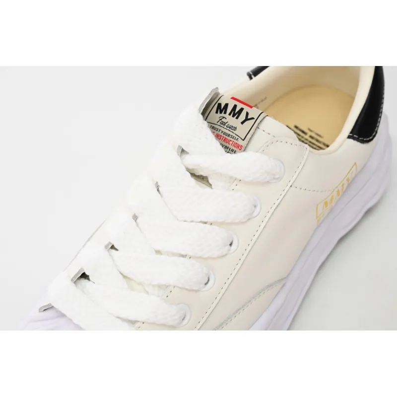 Maison Mihara Yasuhiro Blakey OG Sole Leather Low White A06FW702