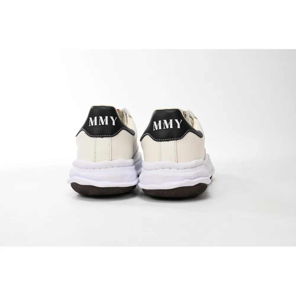 Maison Mihara Yasuhiro Blakey OG Sole Leather Low White A06FW702