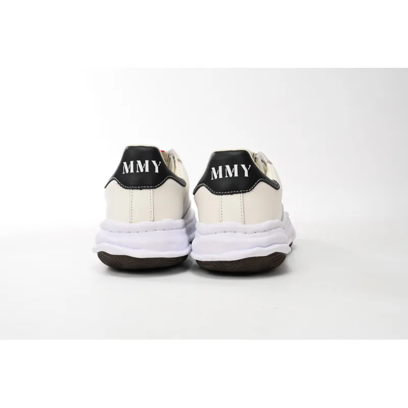 Maison Mihara Yasuhiro Blakey OG Sole Leather Low White A06FW702