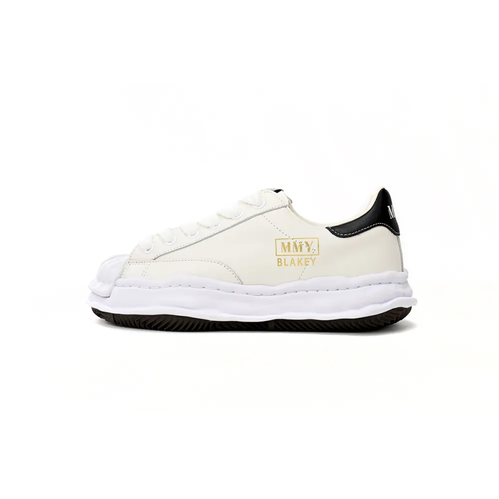 Maison Mihara Yasuhiro Blakey OG Sole Leather Low White A06FW702