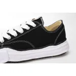Maison Mihara Yasuhiro Hank OG Sole Canvas Low Black A05FW702