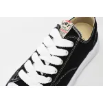 Maison Mihara Yasuhiro Hank OG Sole Canvas Low Black A05FW702