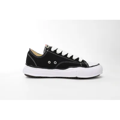 Maison Mihara Yasuhiro Hank OG Sole Canvas Low Black A05FW702 02