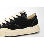 Maison Mihara Yasuhiro Peterson OG Sole Canvas Low Black A09FW733