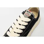 Maison Mihara Yasuhiro Peterson OG Sole Canvas Low Black A09FW733