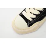 Maison Mihara Yasuhiro Peterson OG Sole Canvas Low Black A09FW733