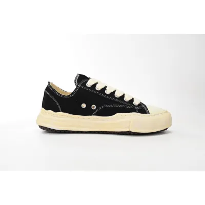 Maison Mihara Yasuhiro Peterson OG Sole Canvas Low Black A09FW733 02