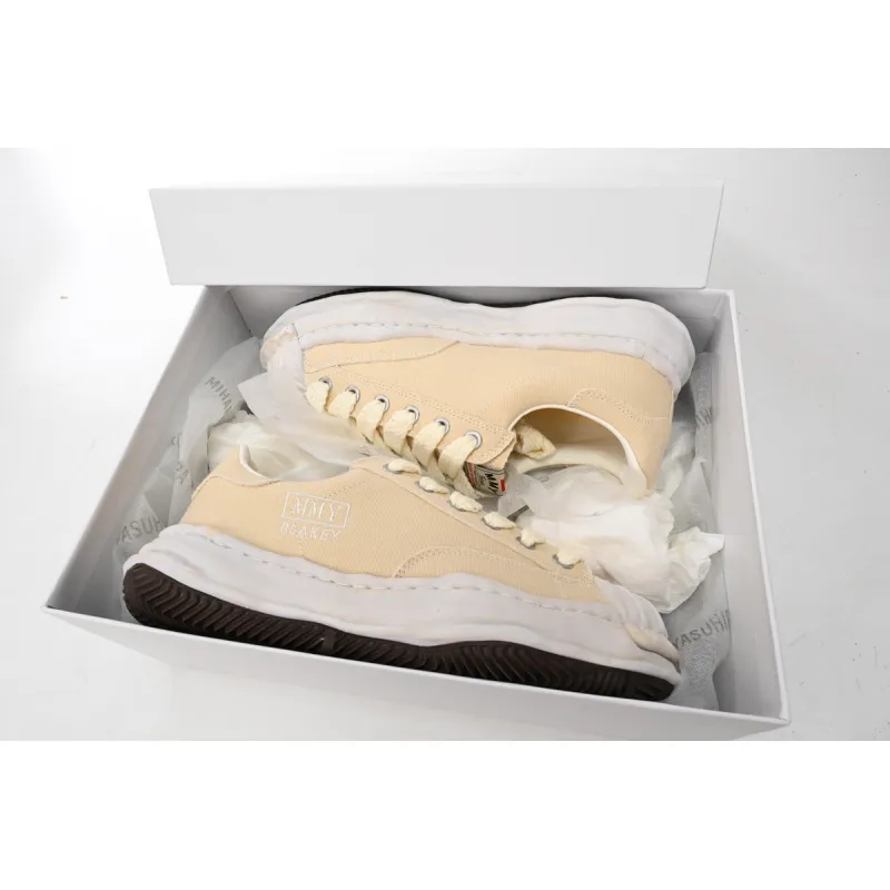 Mihara Yasuhiro Peterson OG Sole Canvas Low Pink White A08FW710