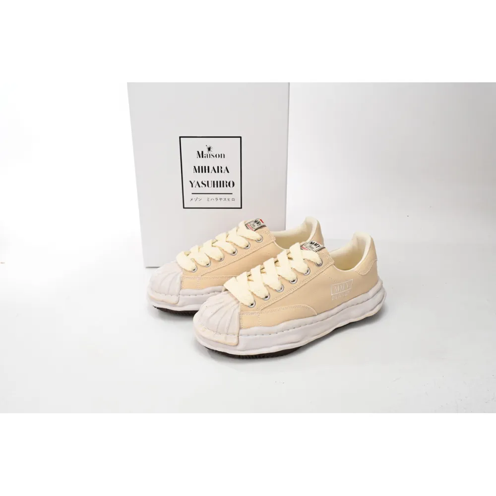 Mihara Yasuhiro Peterson OG Sole Canvas Low Pink White A08FW710