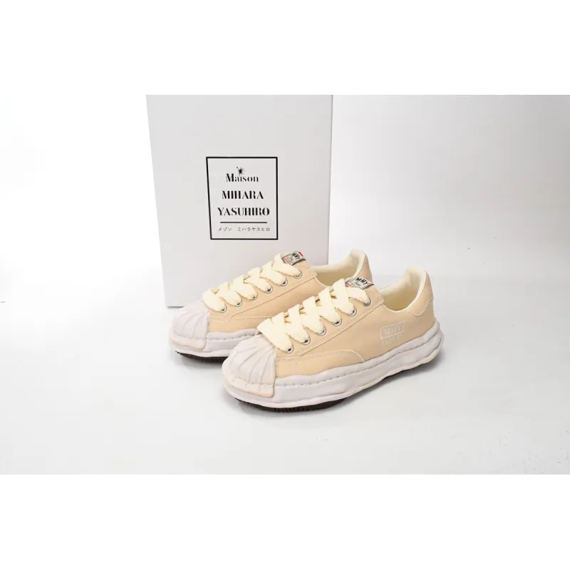 Mihara Yasuhiro Peterson OG Sole Canvas Low Pink White A08FW710