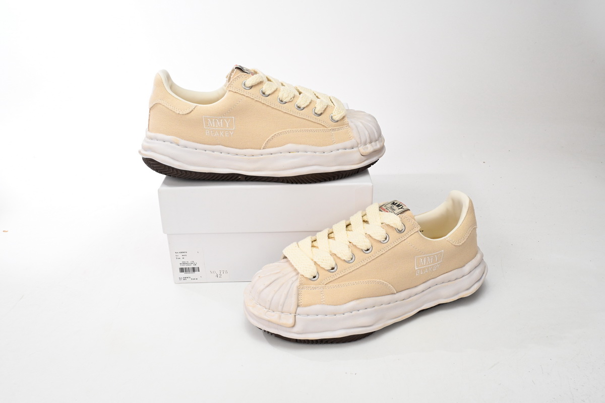 Mihara Yasuhiro Peterson OG Sole Canvas Low Pink White A08FW710