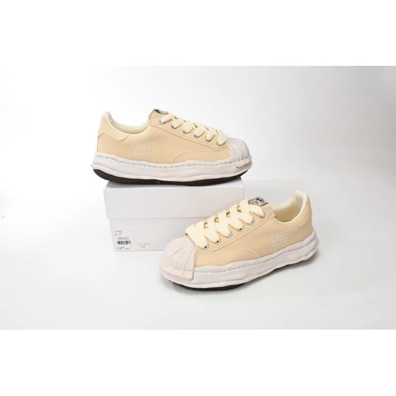 Mihara Yasuhiro Peterson OG Sole Canvas Low Pink White A08FW710