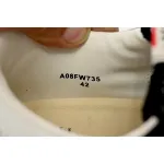 Mihara Yasuhiro Vintage White Black A08FW735