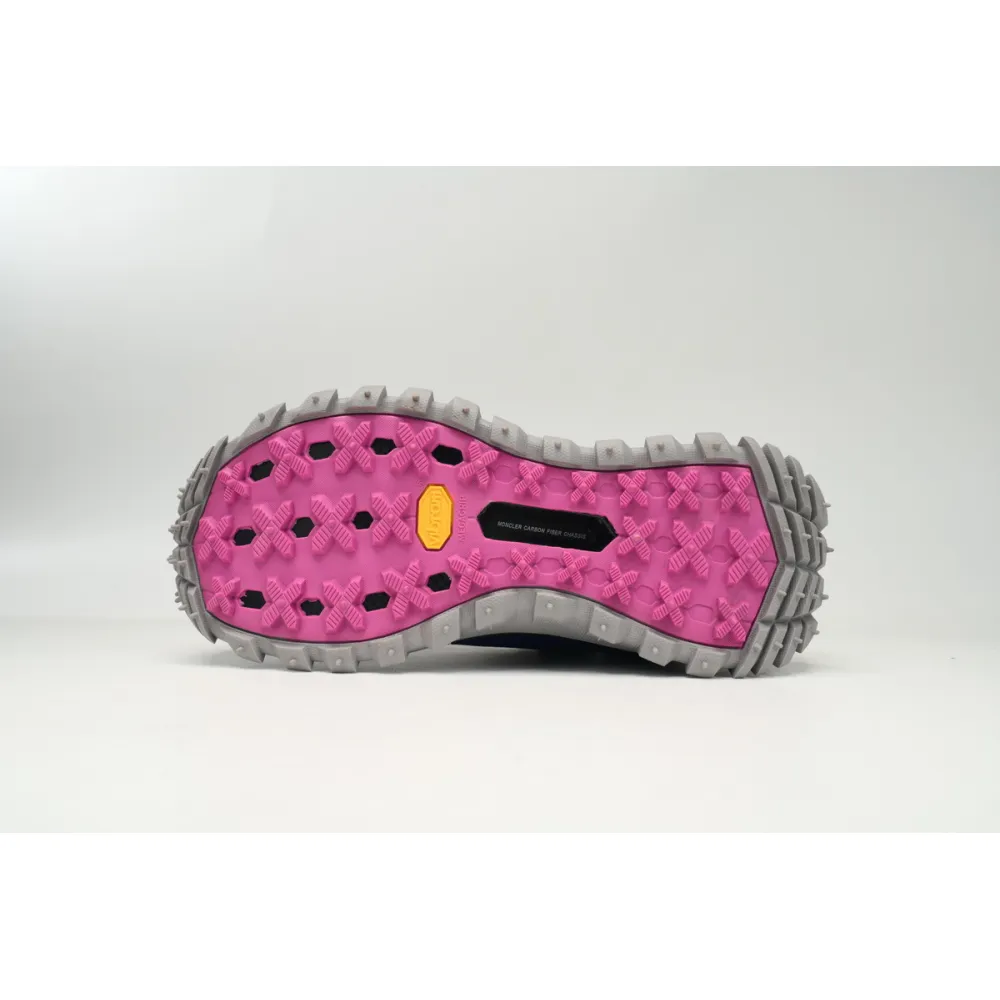 Moncler Trailgrip Fluorescent Black Black Blue  I209B 4M00230 M2962  