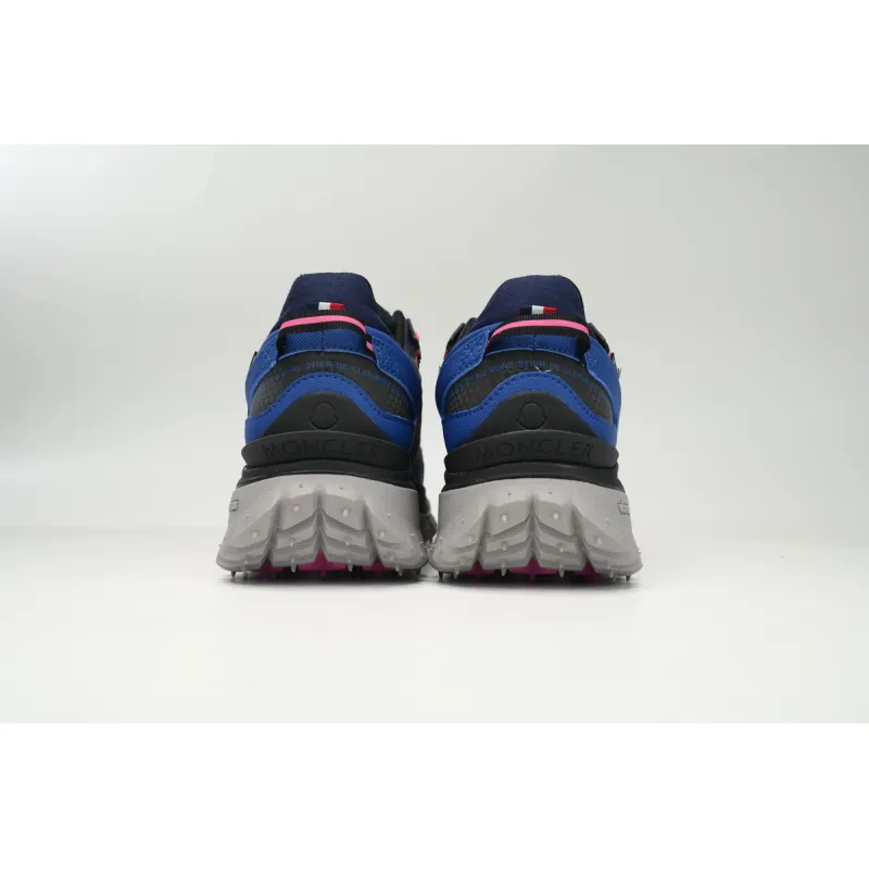 Moncler Trailgrip Fluorescent Black Black Blue  I209B 4M00230 M2962  